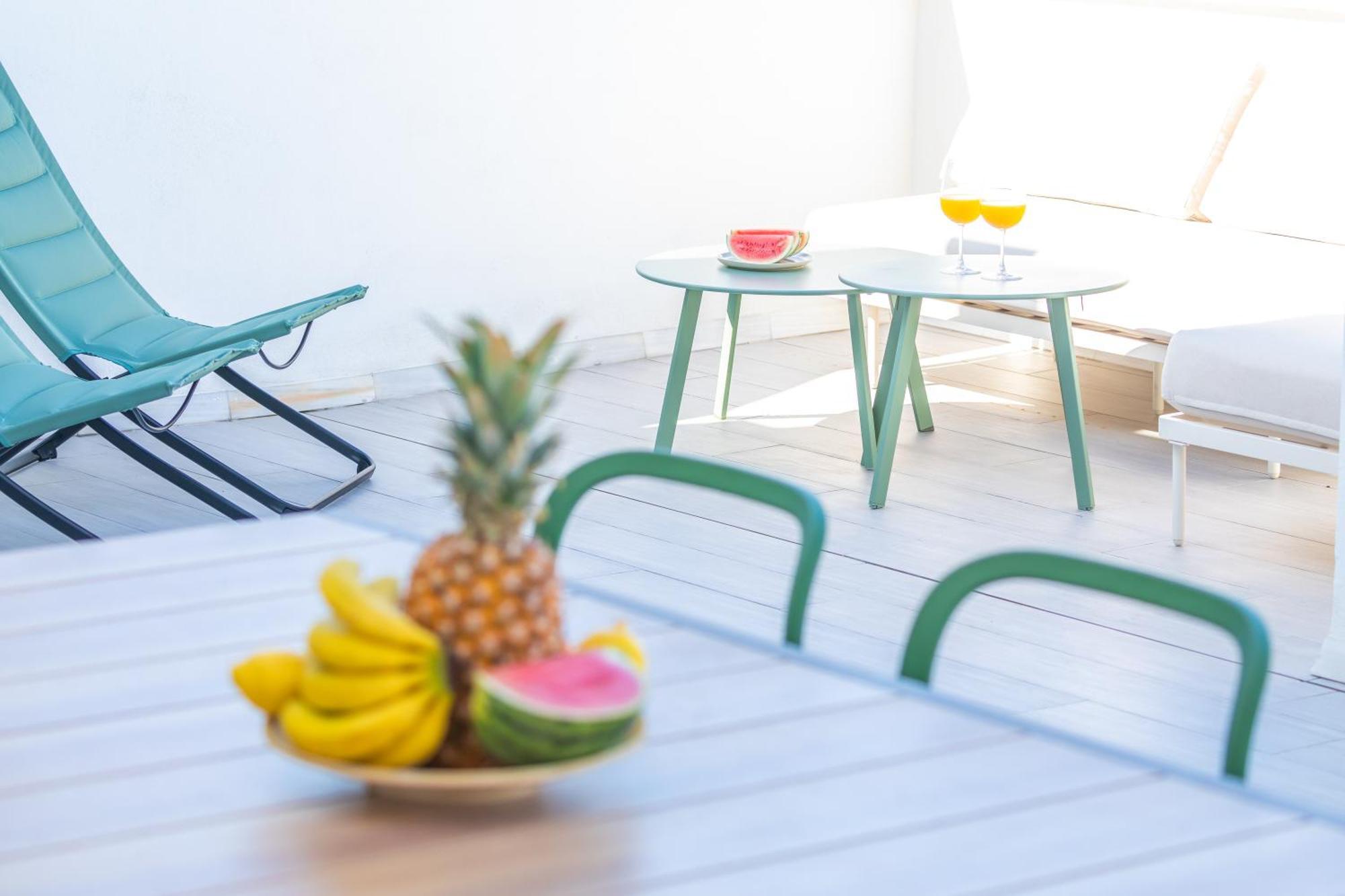 Apartamento Gran Terraza Con Vistas, Piscina & Wifi - Aparcamiento Privado Tarifa